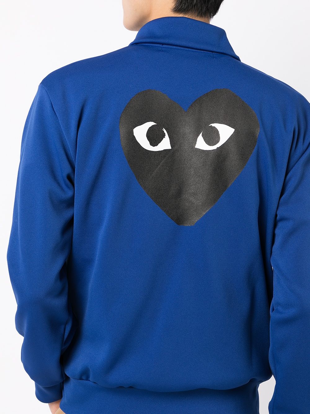 Heart-print track jacket - 5