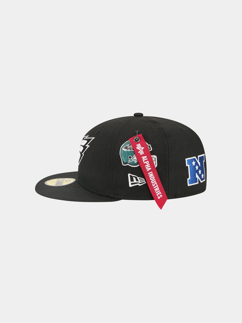 PHILADELPHIA EAGLES X ALPHA X NEW ERA 59FIFTY FITTED CAP 5