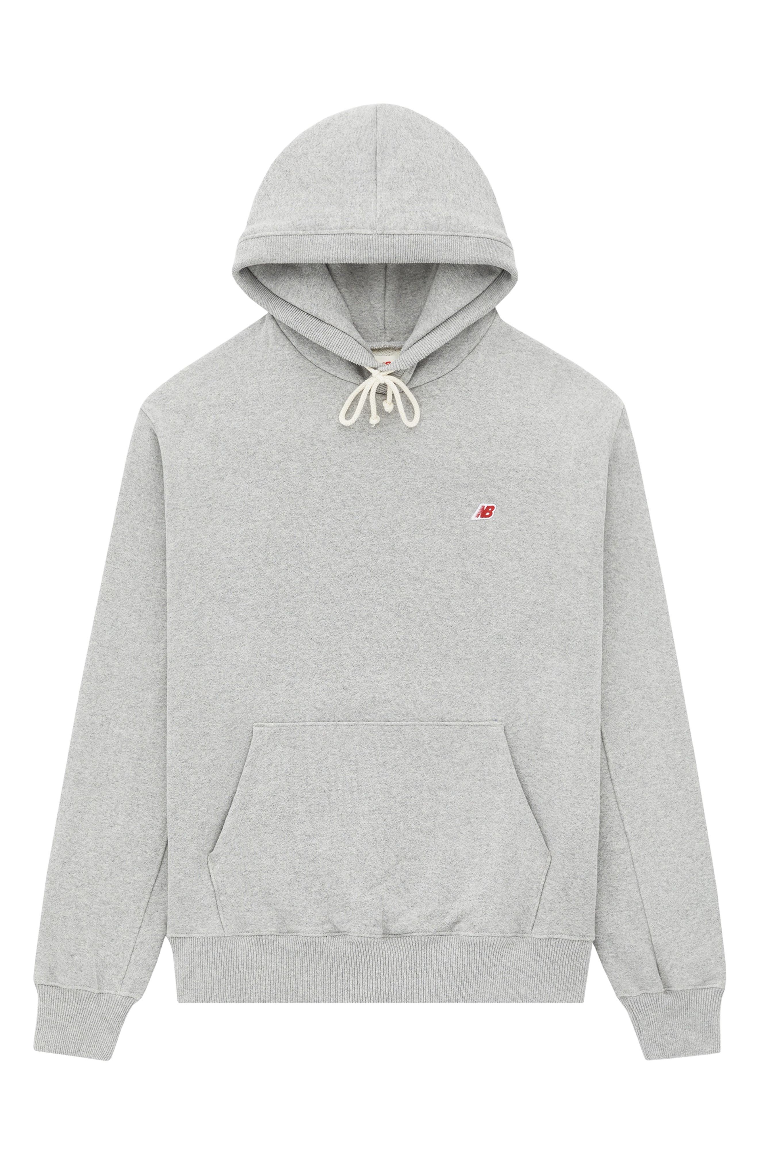 New Balance Made in USA Core Hoodie in Athletic Grey at Nordstrom - 4