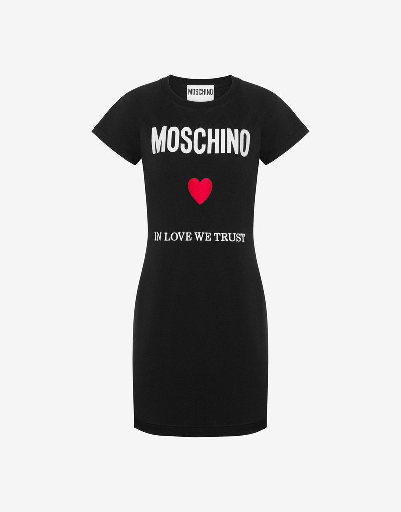 IN LOVE WE TRUST ORGANIC JERSEY DRESS - 1
