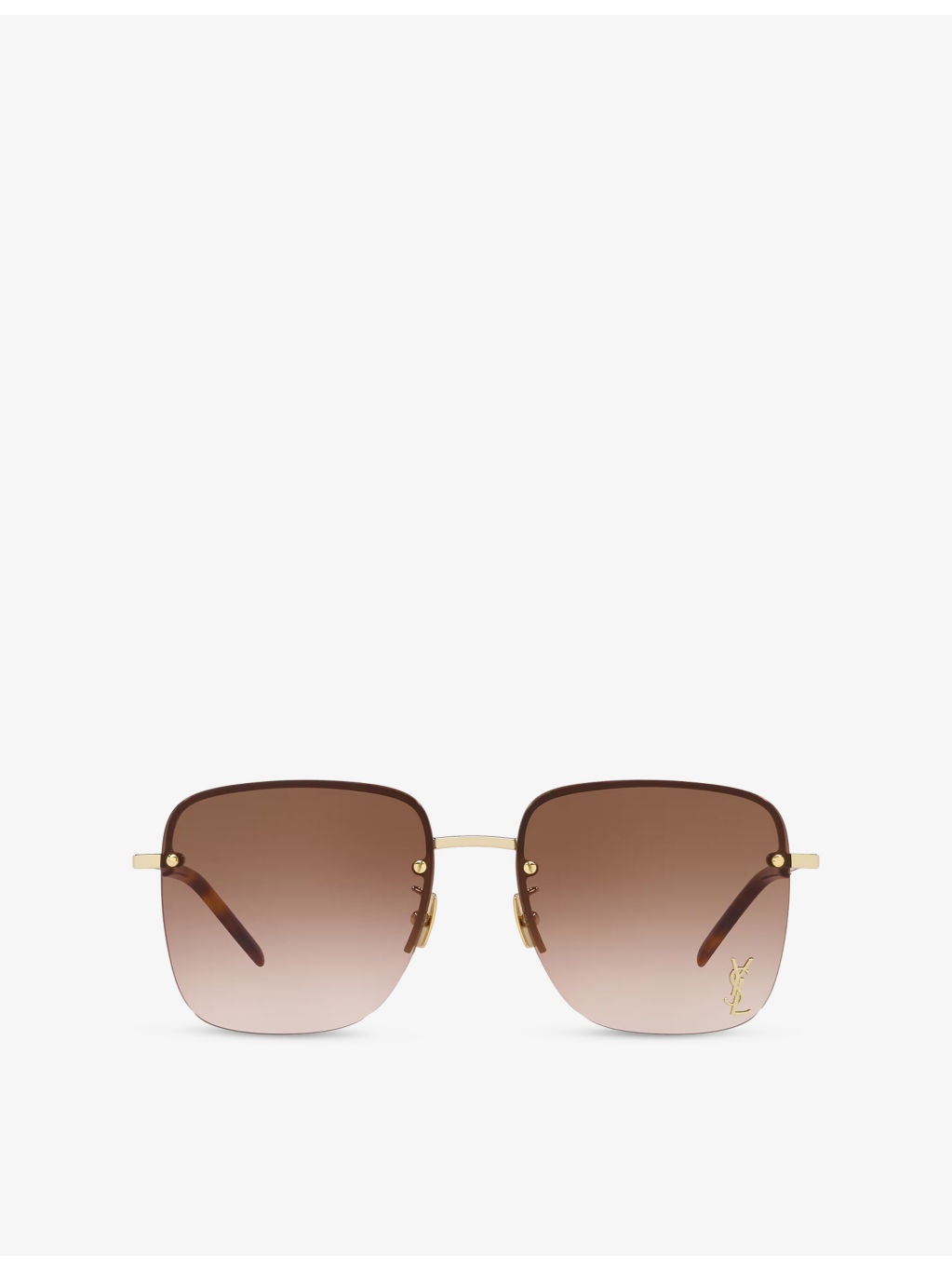 SL312 M Square-Frame Metal Sunglasses - 1