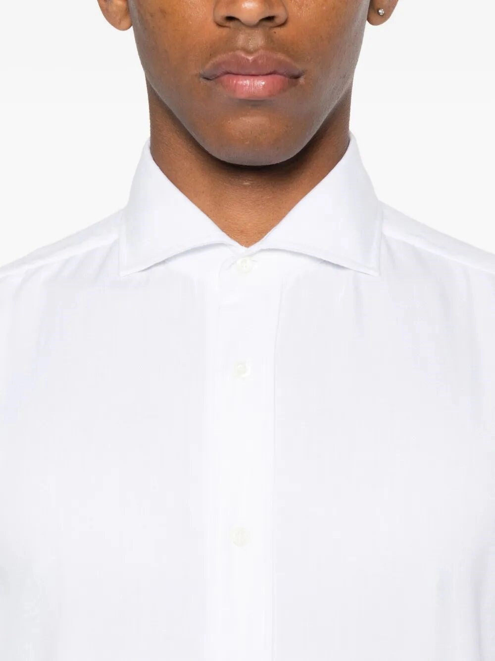 Brunello Cucinelli Men Flannel Chevron Shirt - 5