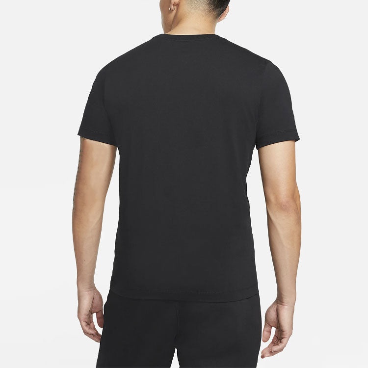 Air Jordan Paris Saint-Germain Casual Sports Round Neck Short Sleeve Black CZ0802-010 - 4