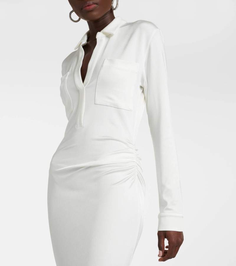 Iana gathered jersey maxi dress 5