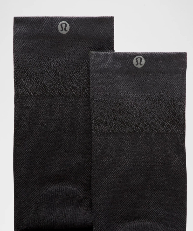 lululemon Unisex Power Stride Crew Socks Ombre *Updated outlook