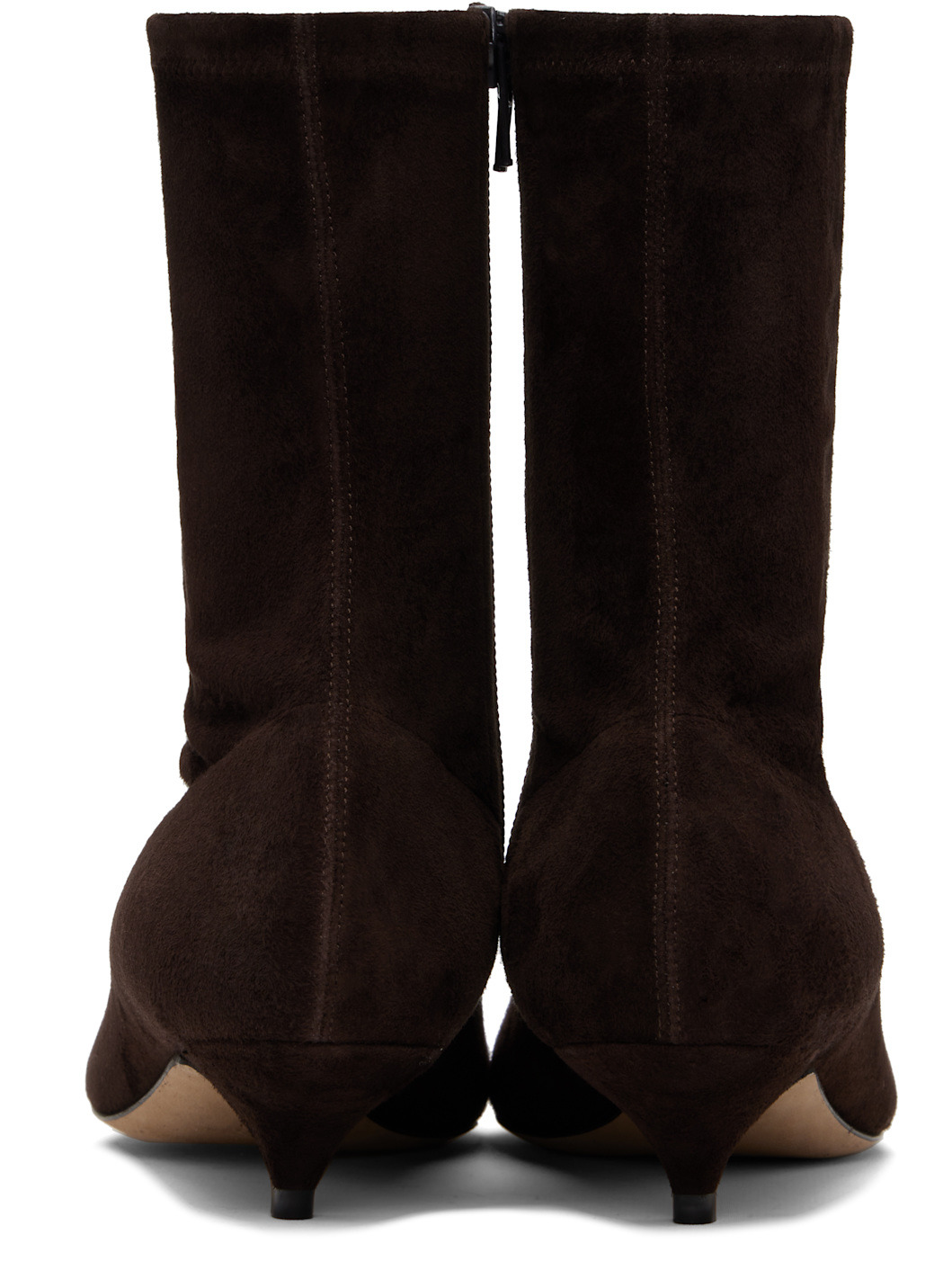 Brown Liisa Kitten Boots - 2