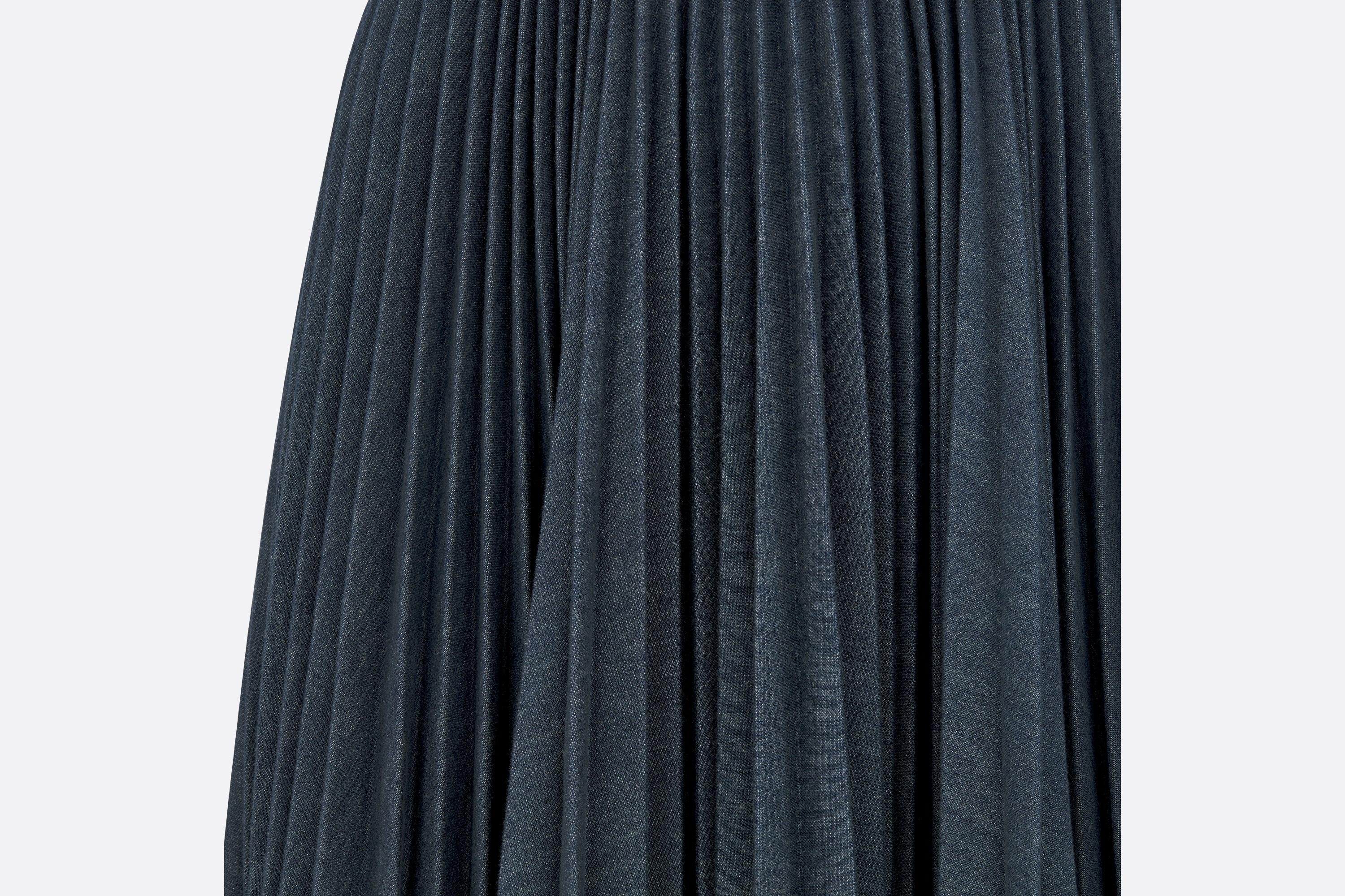 Mid-Length Pleated Dress - 4