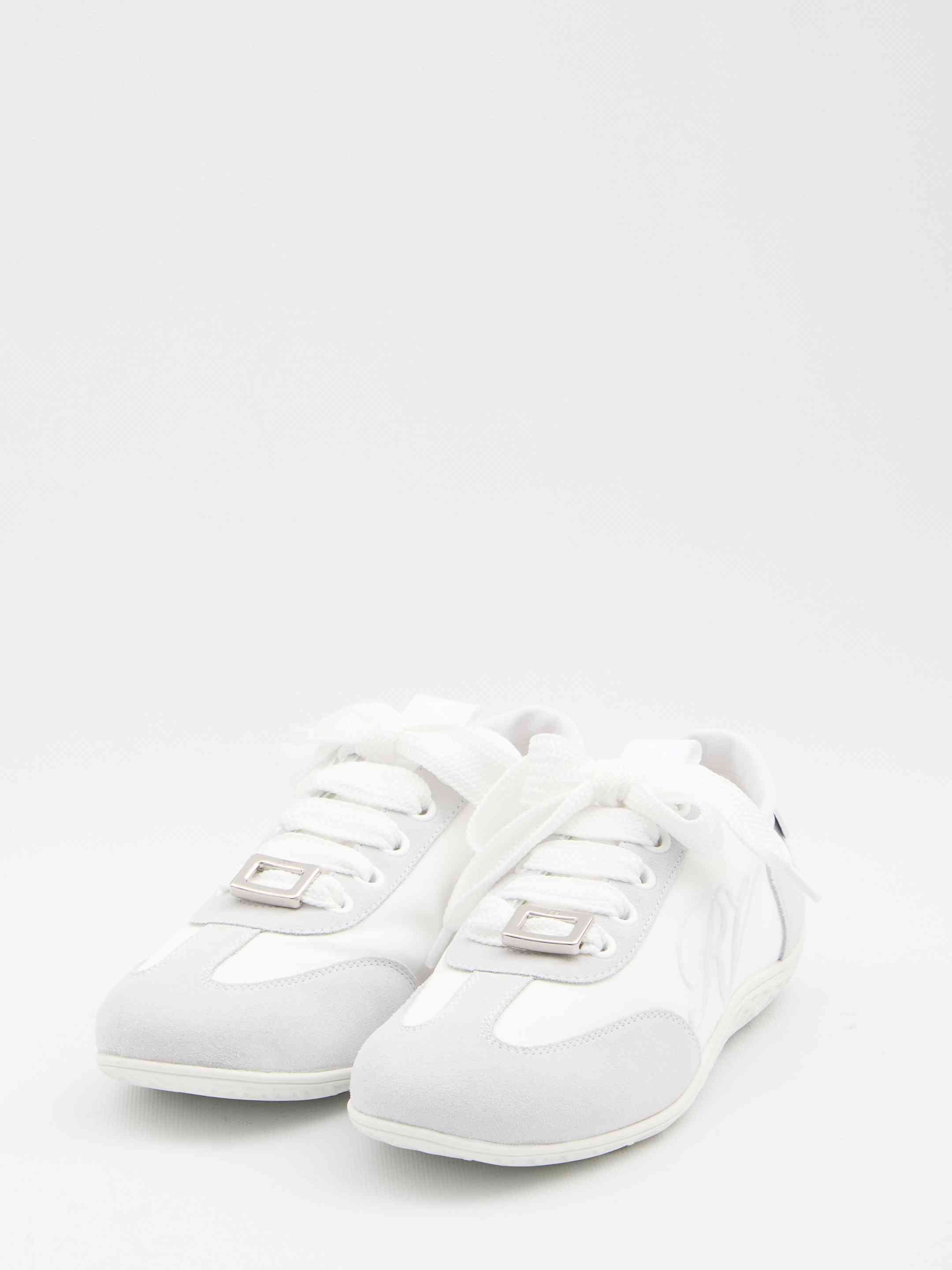 Roger Vivier Women Viv' Low Sneakers In Suede - 2