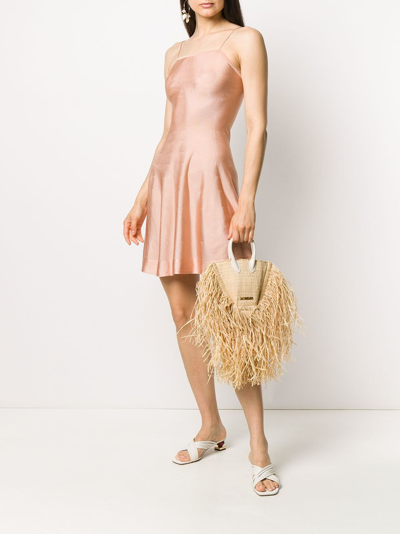 Alaïa mini slip dress outlook