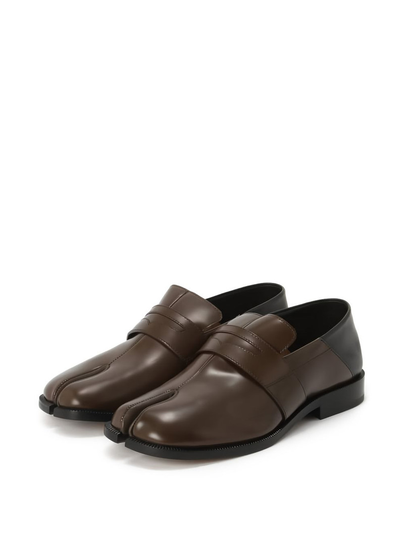 Maison Margiela Tabi leather loafers outlook