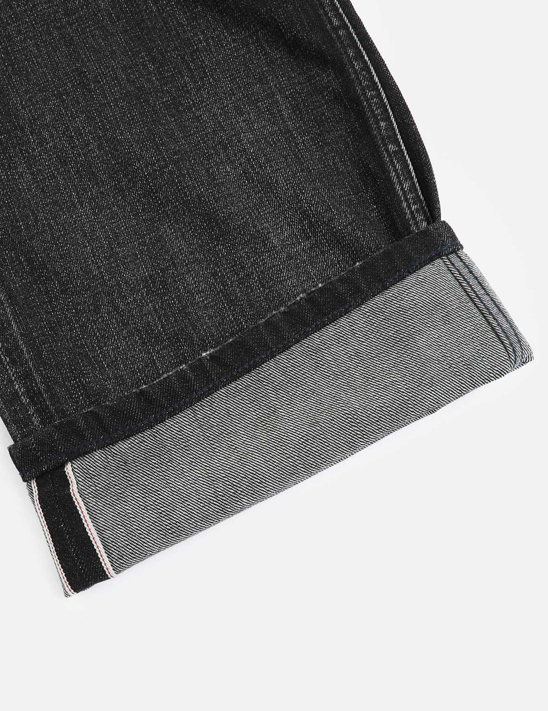 LOGO PRINT LOOSE-FIT DISTRESSED DENIM JEANS 11