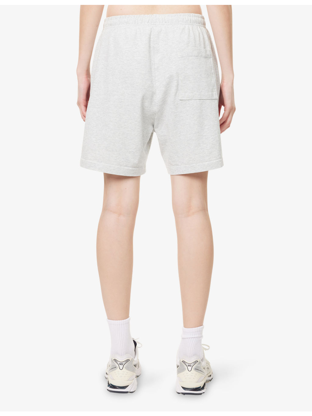 Sports California Gym Cotton-Blend Jersey Shorts - 4