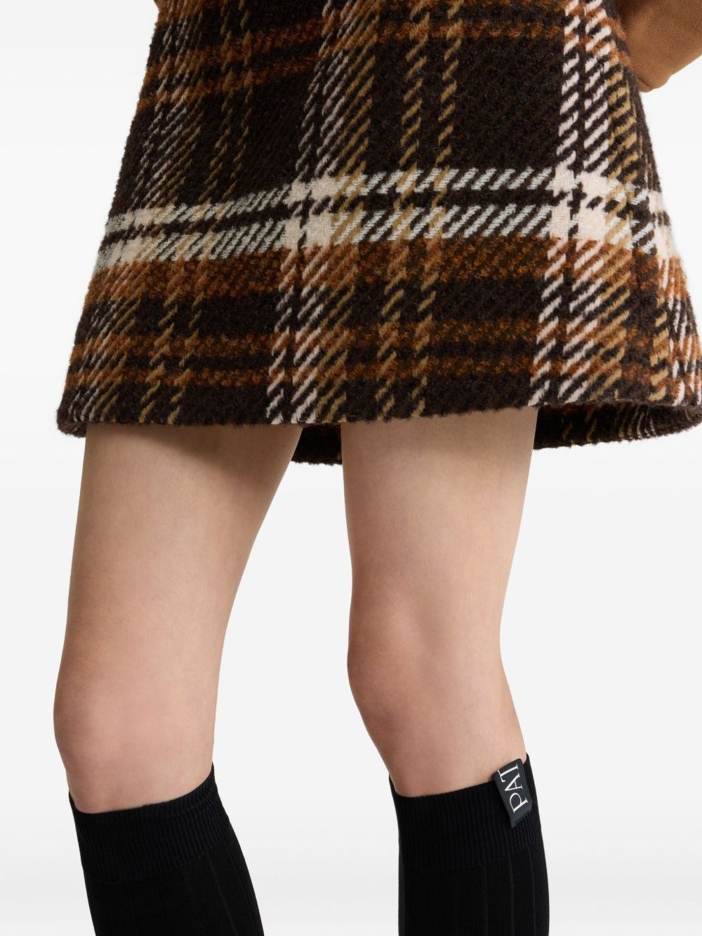 Trapeze miniskirt - 2