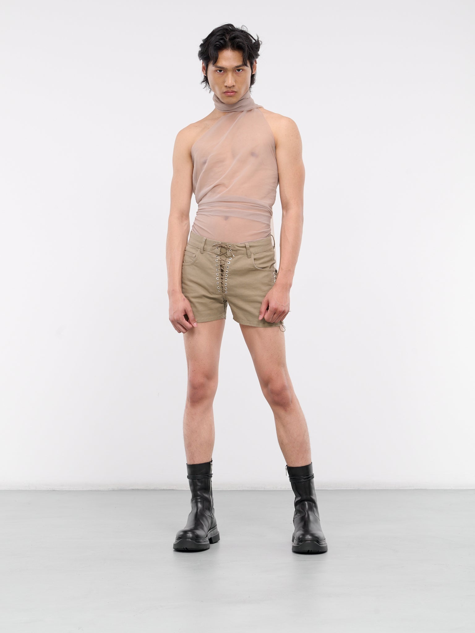 Double Laced-Up Shorts - 6