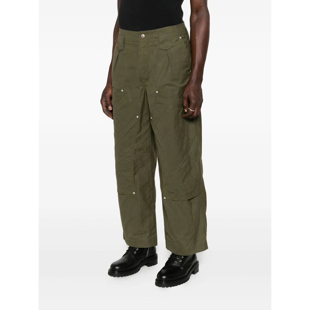 Kenzo Green Trousers - Regular & Straight-Leg Trousers Men - 2