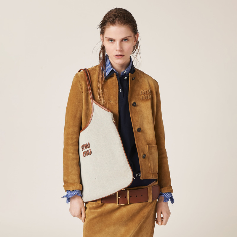 Miu Miu IVY canvas bag outlook