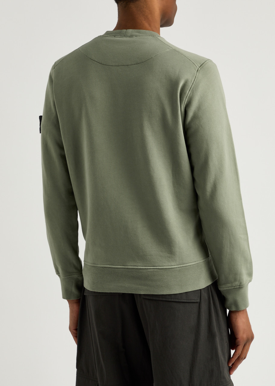 Stone Island Logo Cotton Sweatshirt - 3