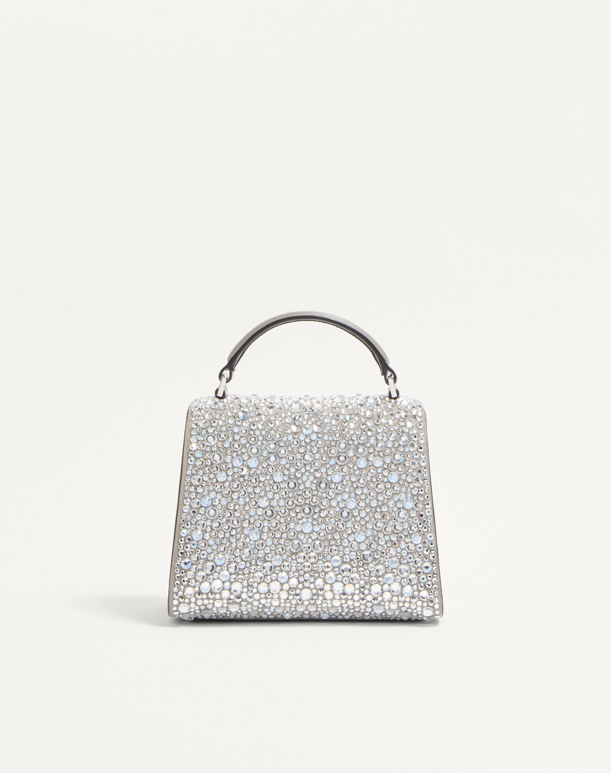 MINI VSLING HANDBAG WITH SPARKLING EMBROIDERY - 4