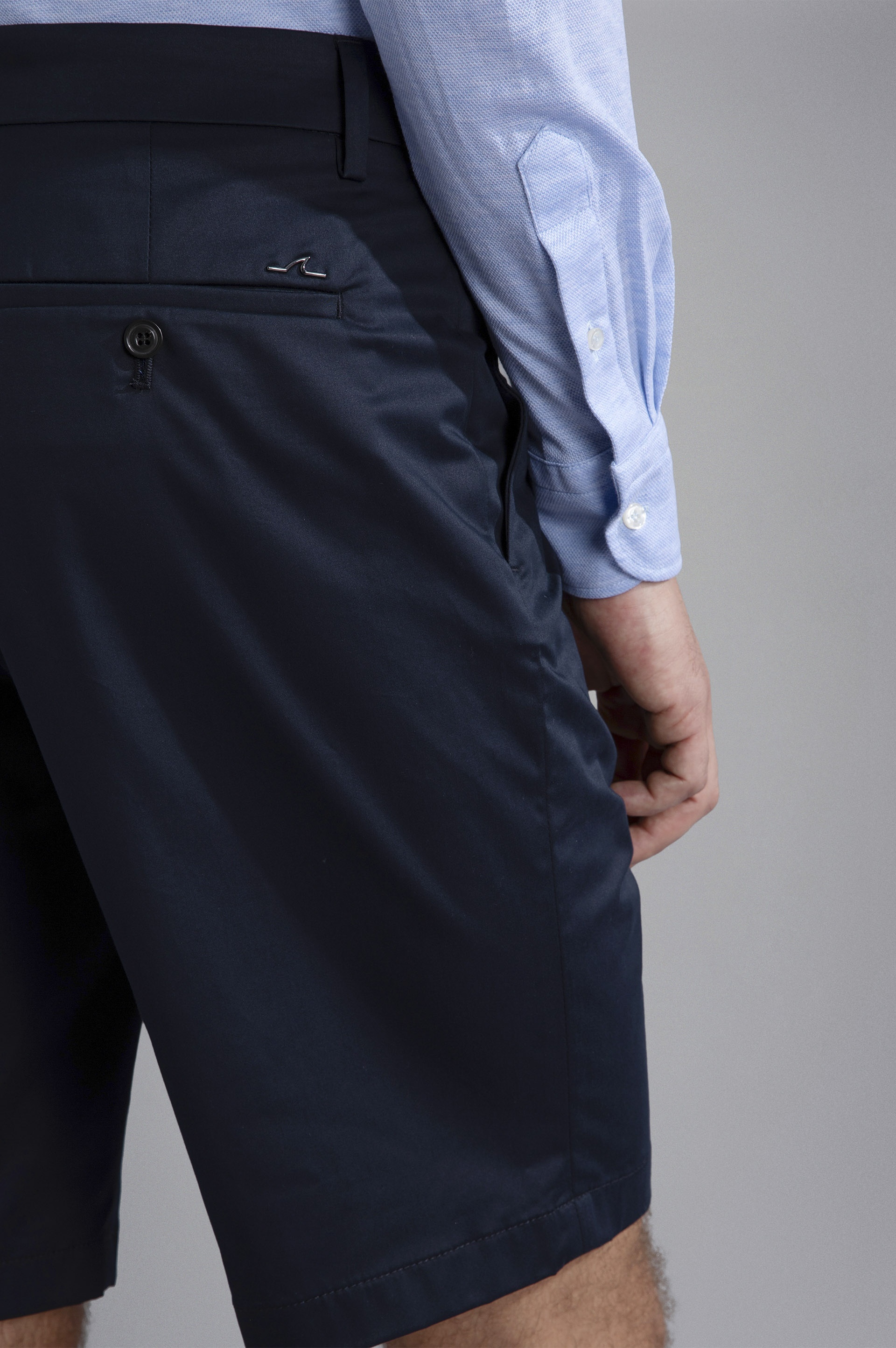 SUPIMA® STRETCH COTTON BERMUDA SHORTS - 4
