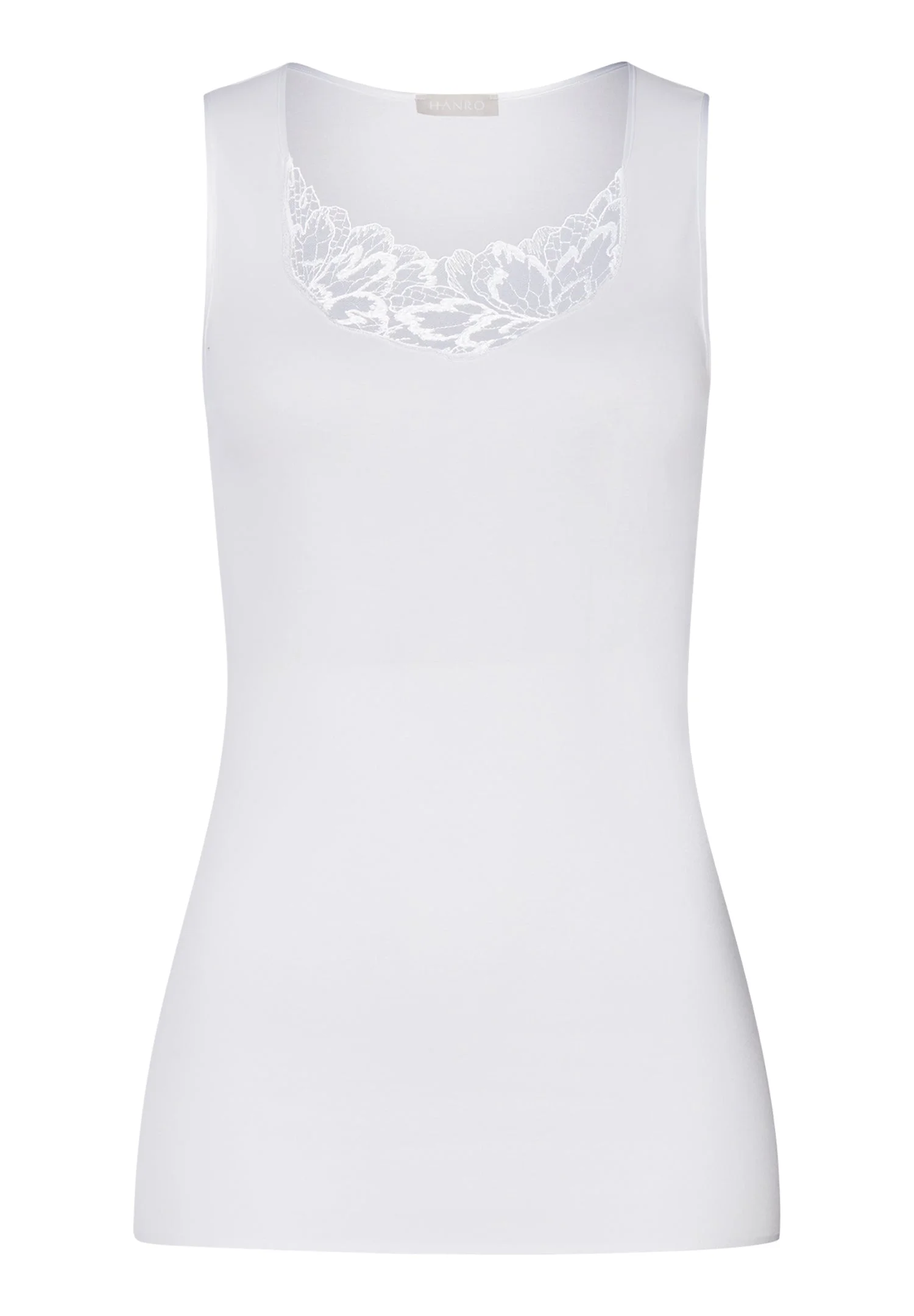 Belen Embroidered Cotton Tank Top - 1