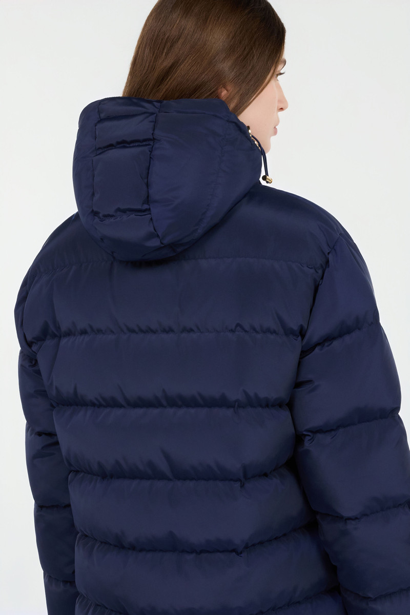 Marble Print Down Jacket 7