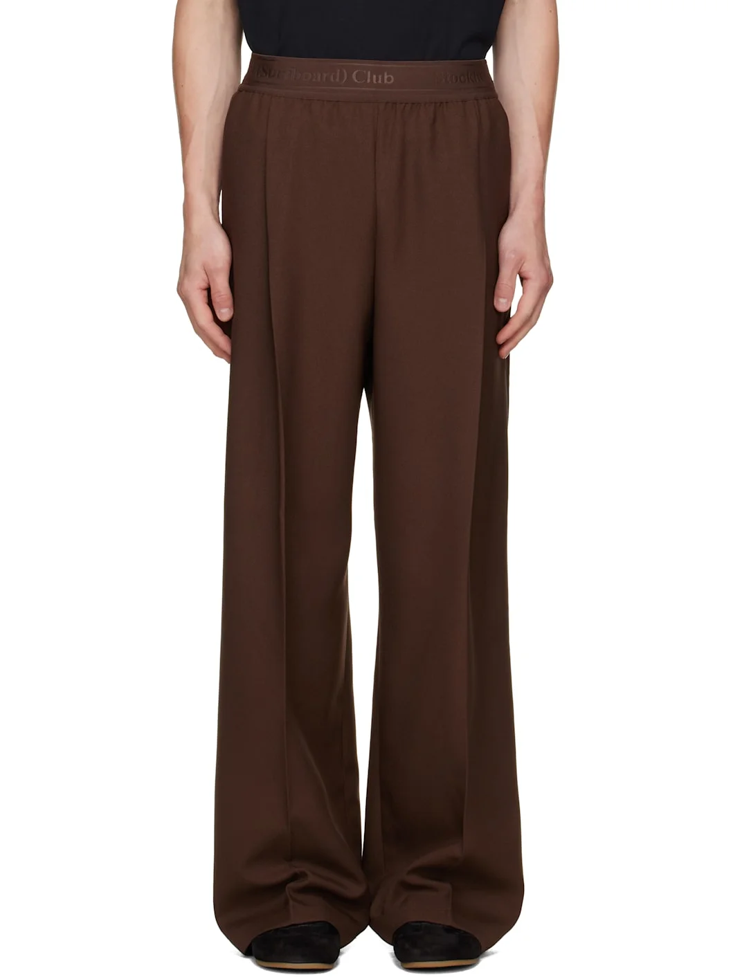 Brown Relaxed Fit Trousers - 1