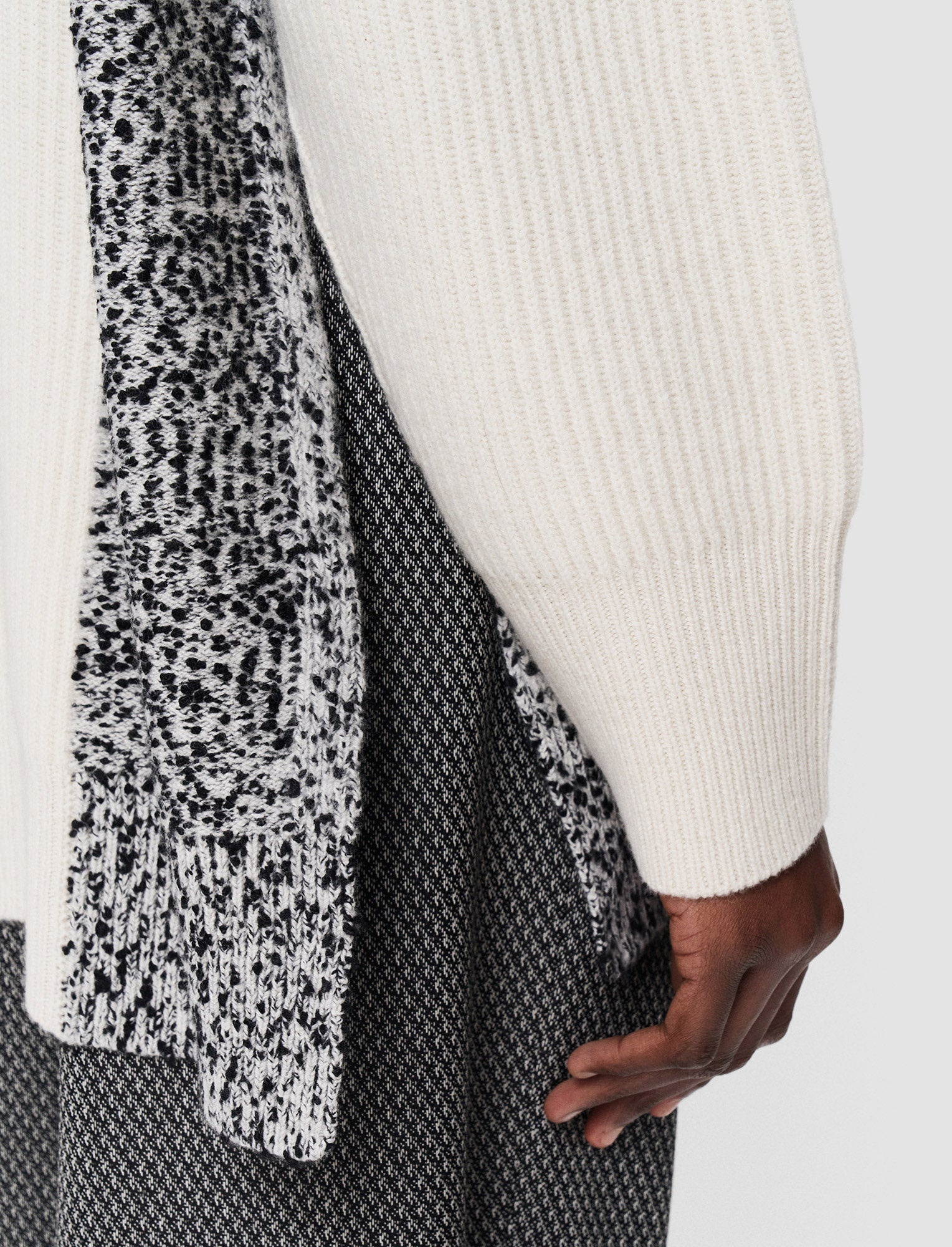Joseph Bold Stripes High Neck Jumper - 6