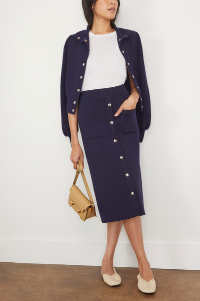 RACHEL COMEY Bing Skirt in Navy outlook