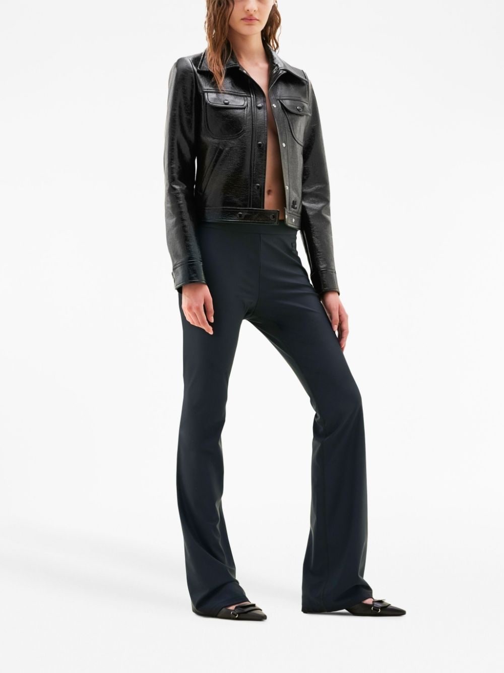 cropped jacket - 3