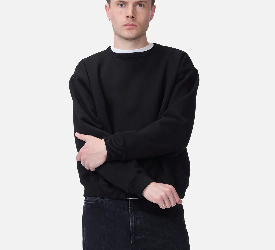 Ultraweight Crewneck - Black - 1