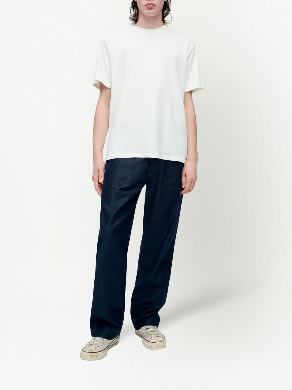 loose-fit crew neck T-shirt - 2