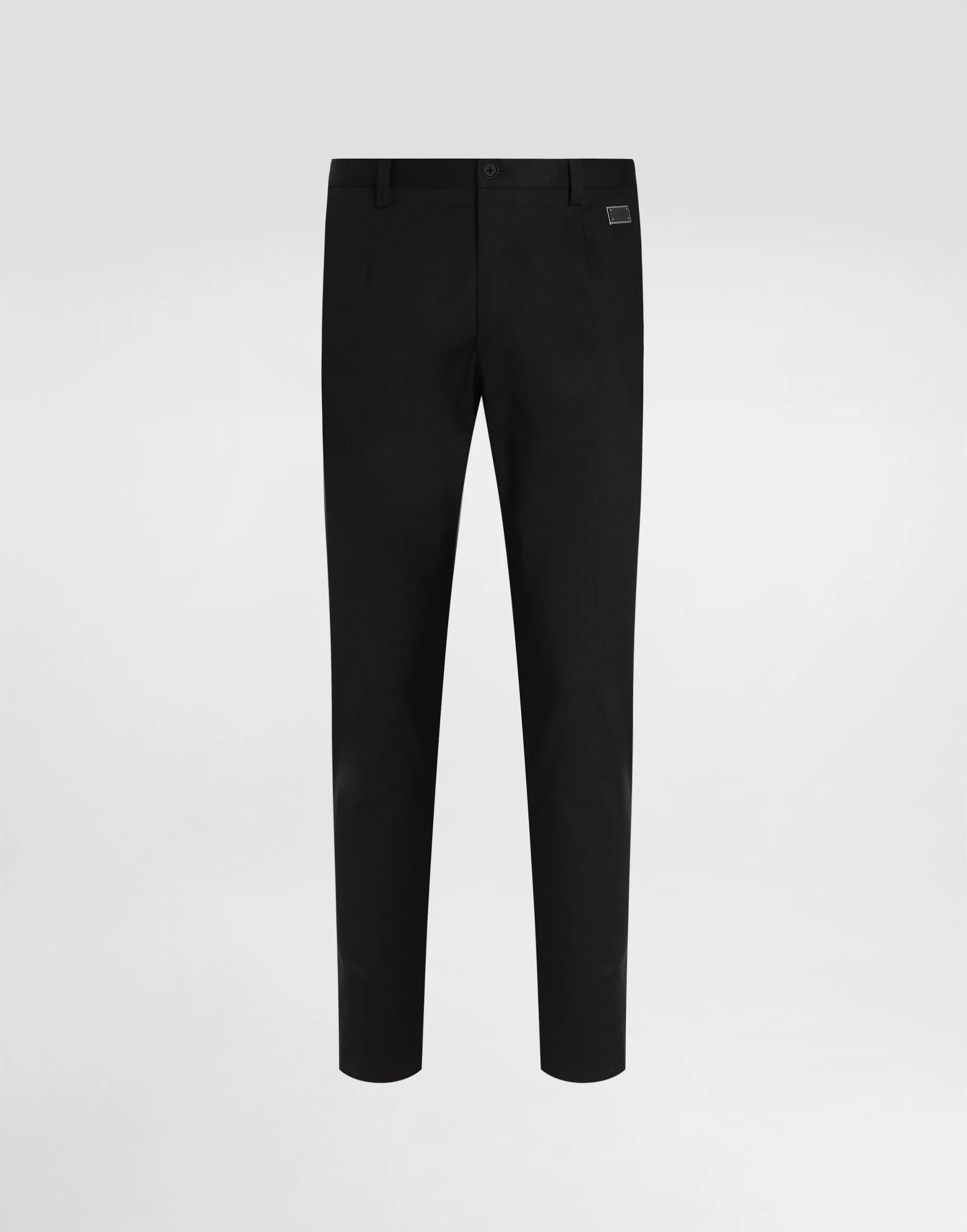 Tailored cotton pants - 1