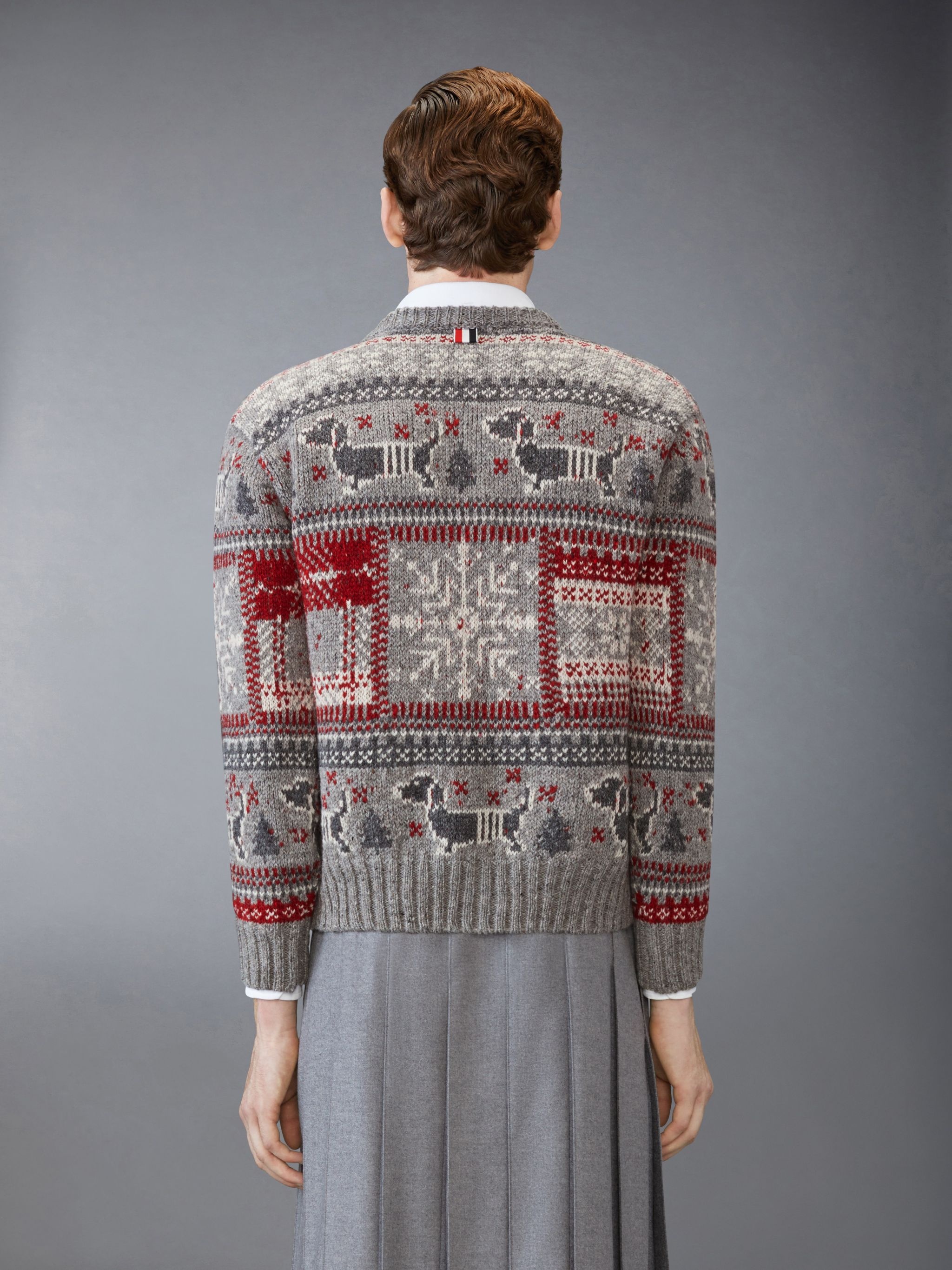 Holiday Hector Mohair Tweed Crew Neck Pullover - 4