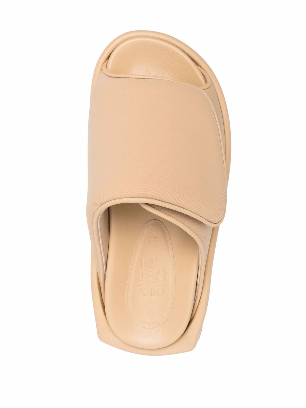 open-toe chunky sandals - 4