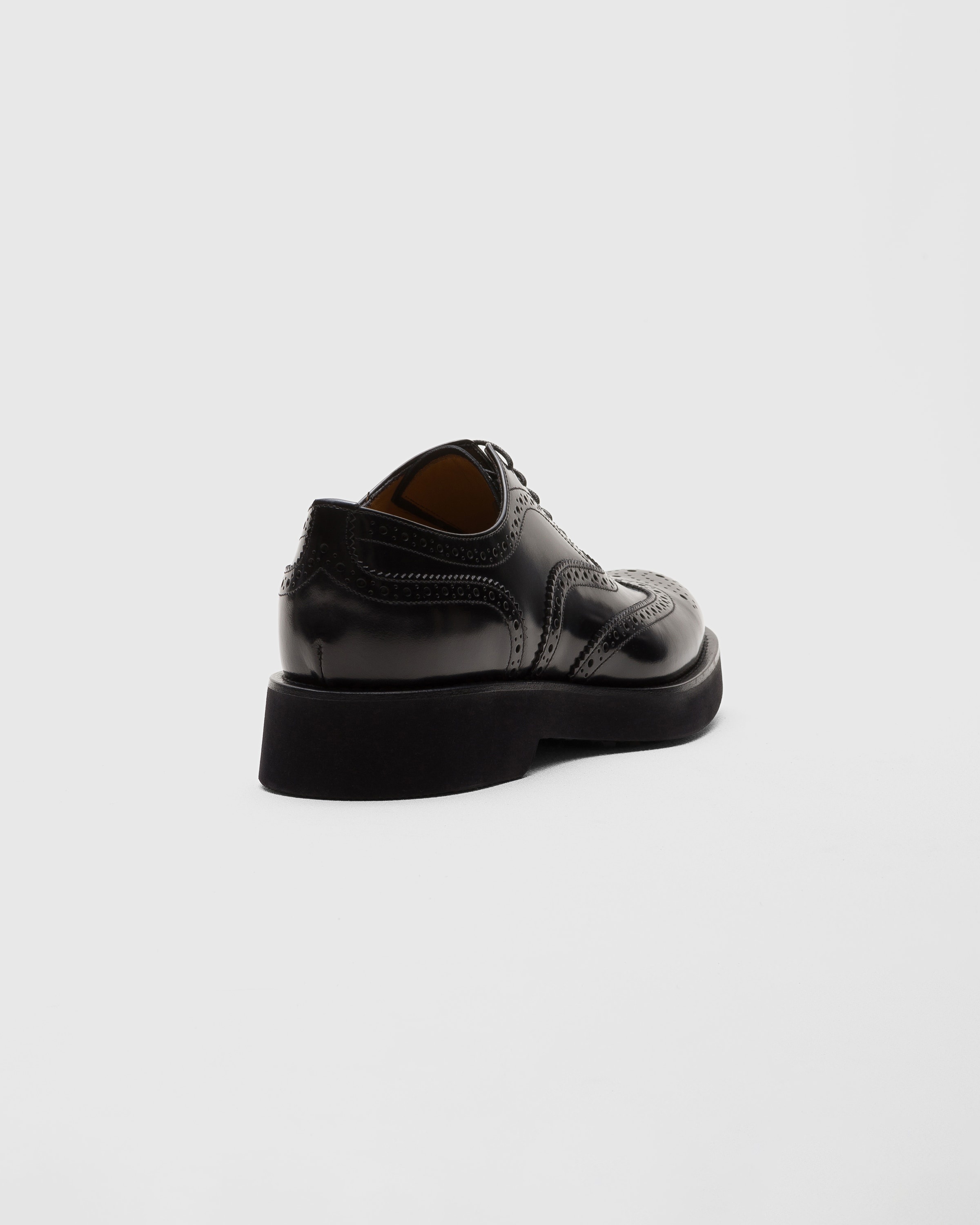 Polished Fumé Oxford Brogue - 4