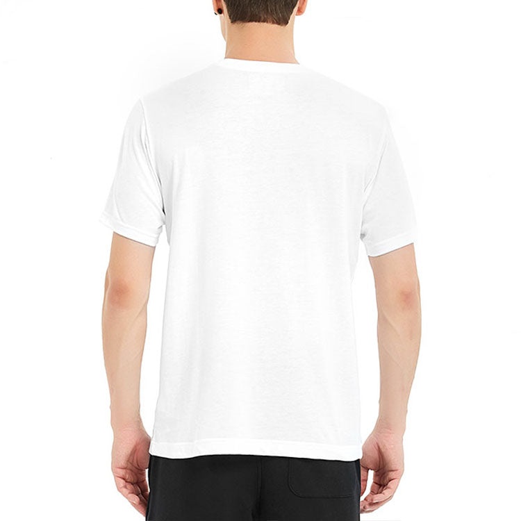 New Balance Men's New Balance Knit Breathable Athleisure Casual Sports LOGO Printing Short Sleeve Wh - 4