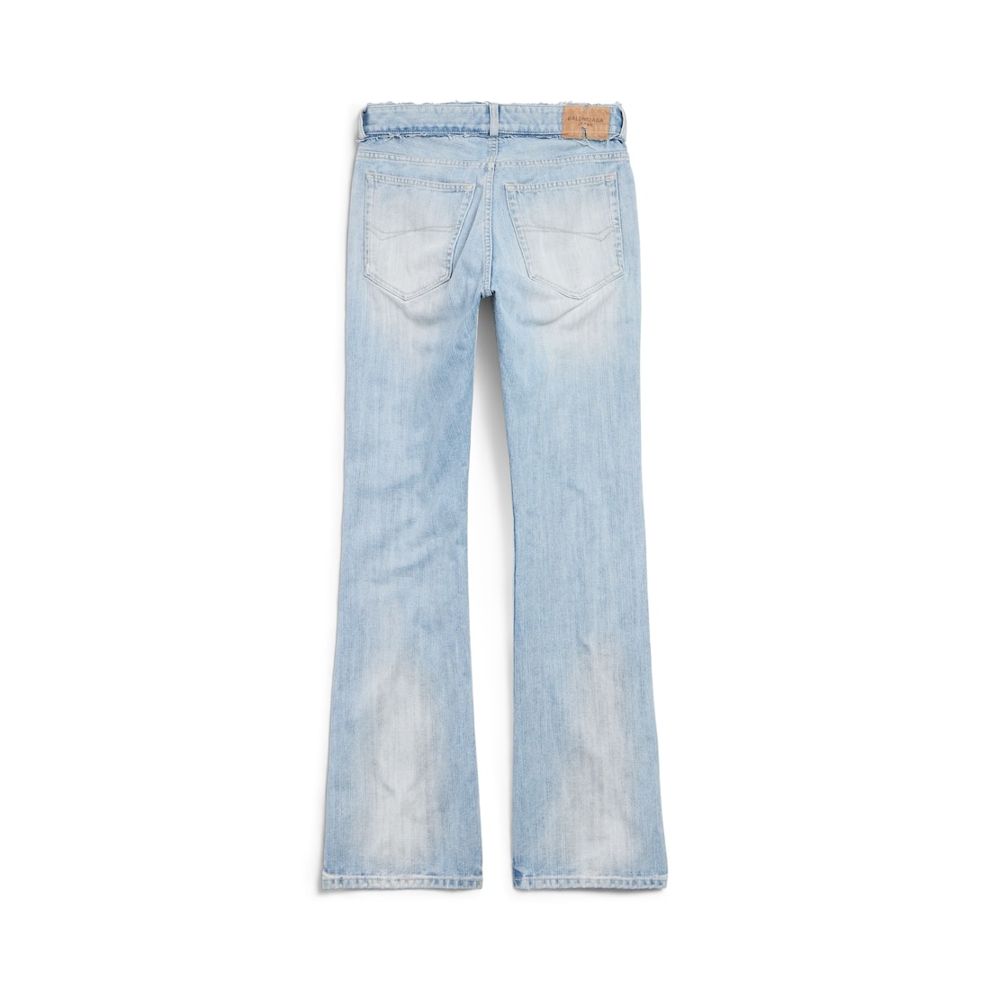 Women's Low Waist Pants in Light Blue - 6
