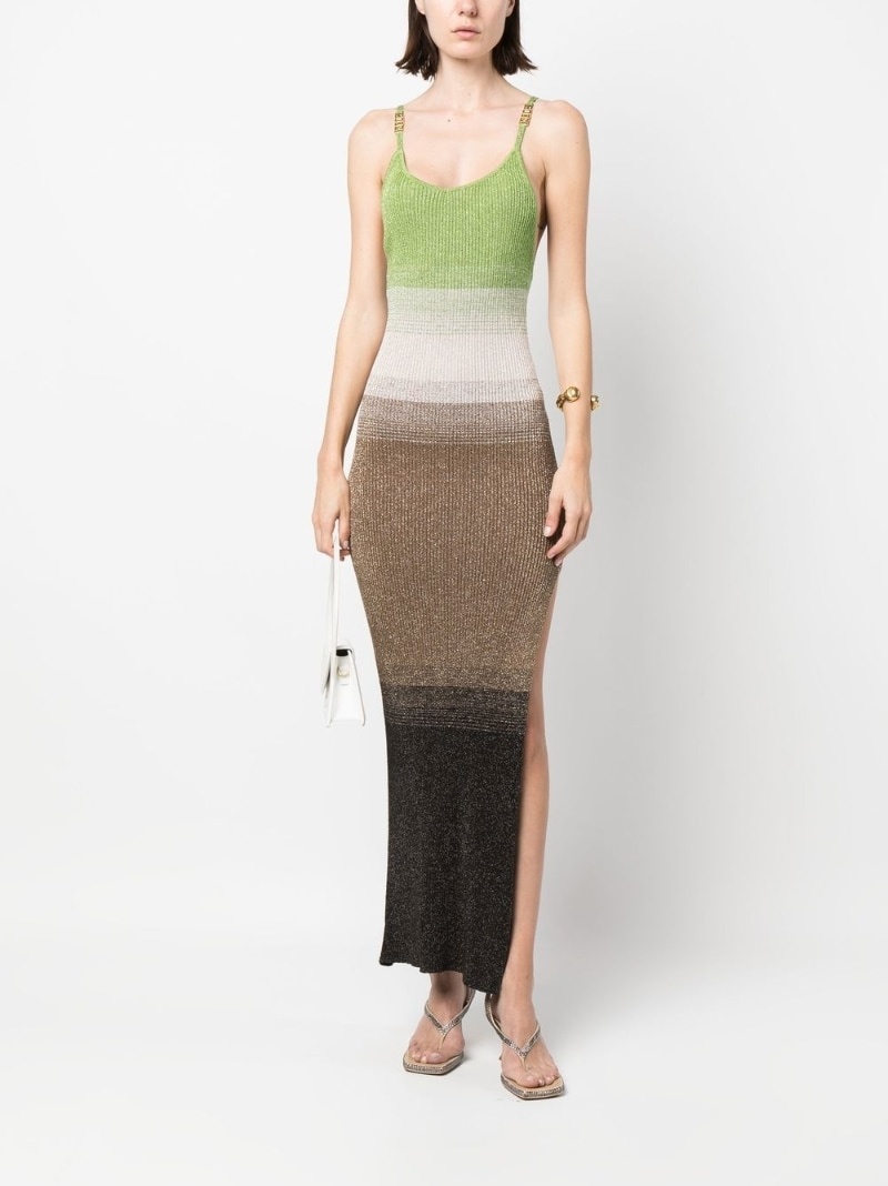ribbed-knit maxi dress - 2