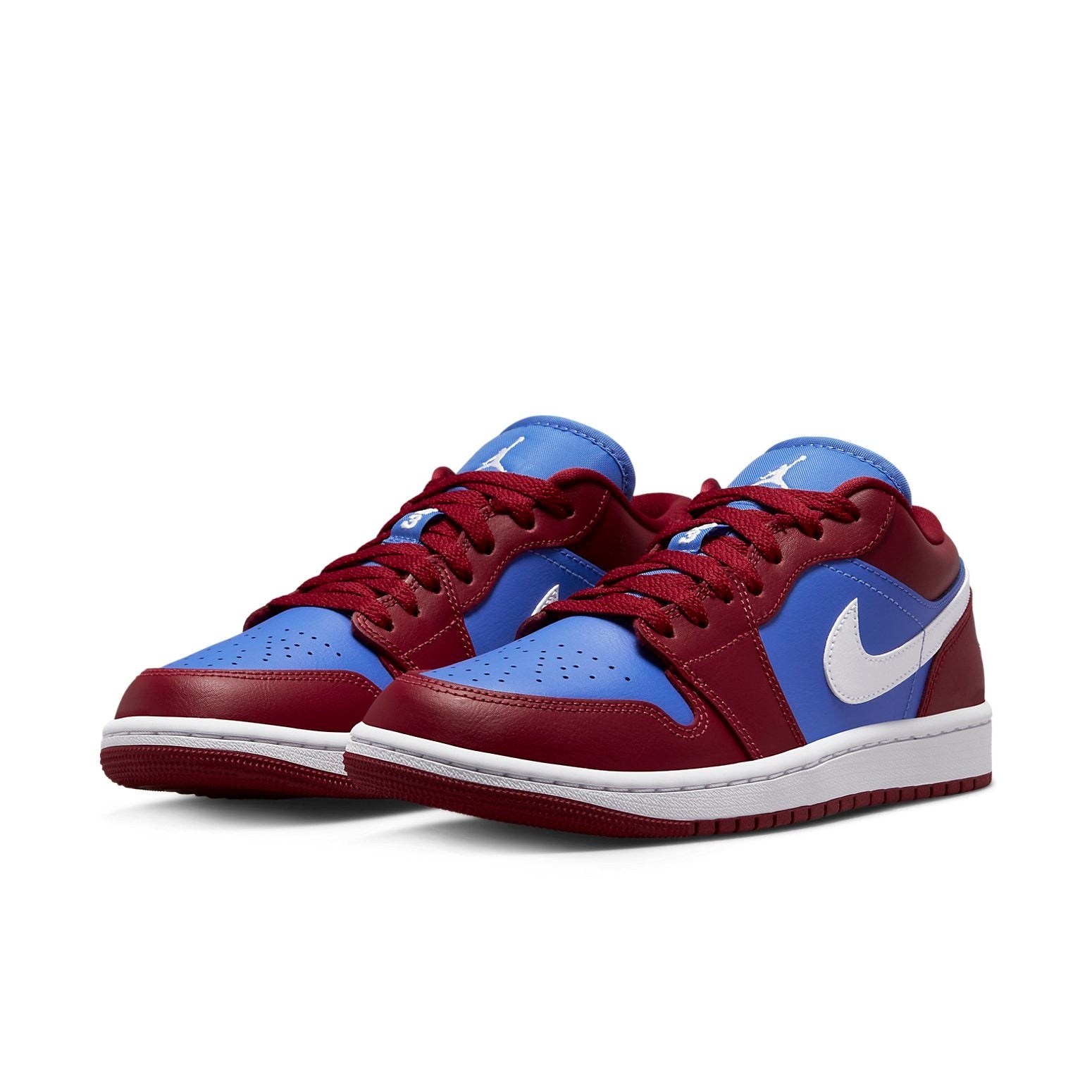 (WMNS) Air Jordan 1 Low 'Deep Red Blue' DC0774-604 - 3