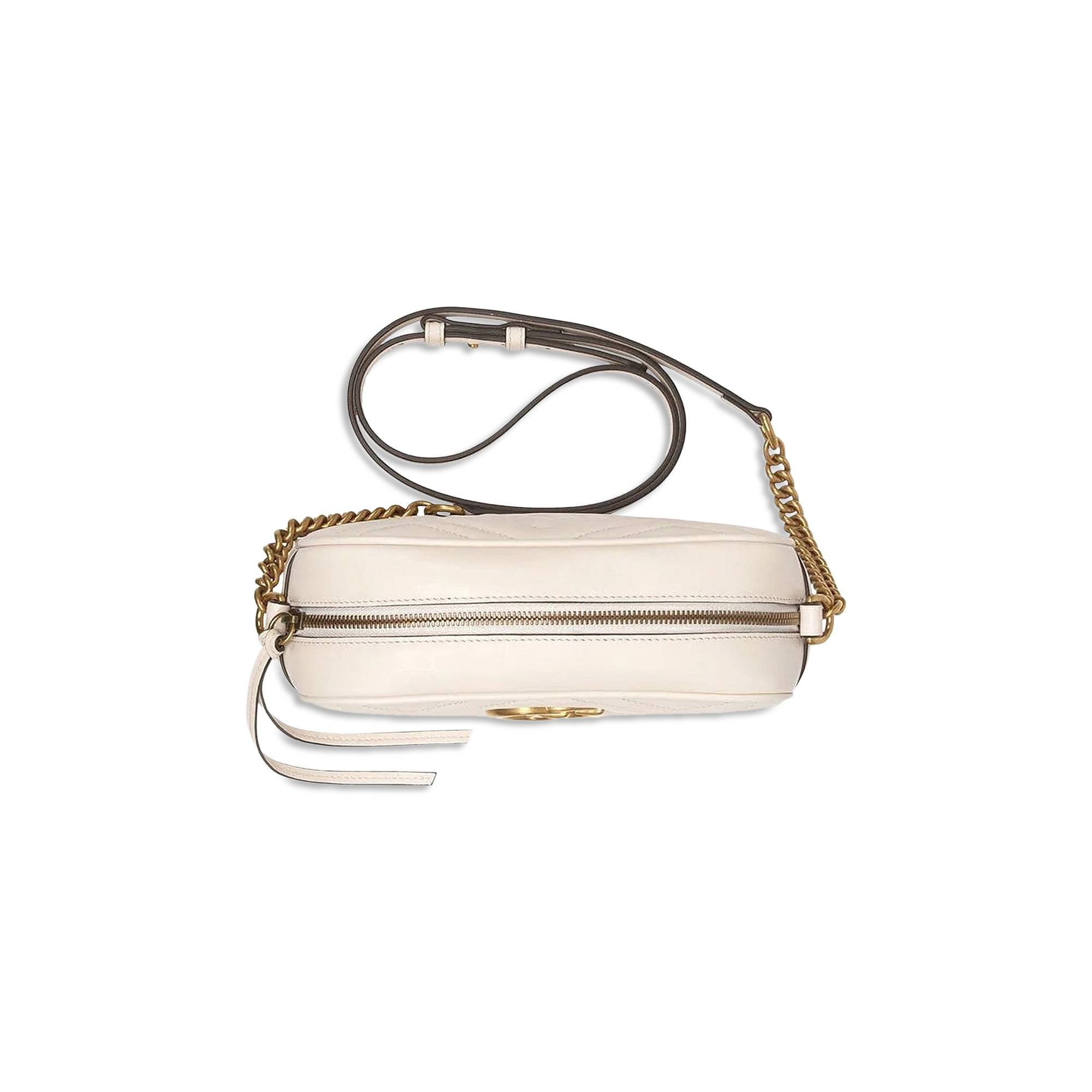 Gucci GG Marmont Small Shoulder Bag 'White' - 3