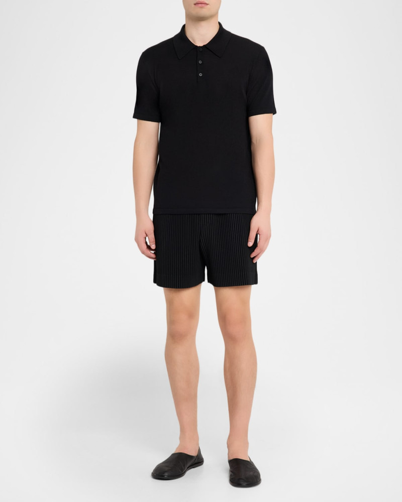 ISSEY MIYAKE Men's Monthly Colors July Pleated Pull-On Shorts outlook