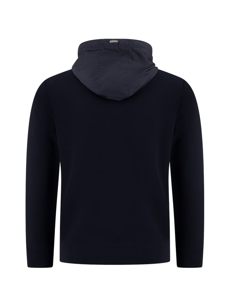 Herno hooded zip-up jacket outlook