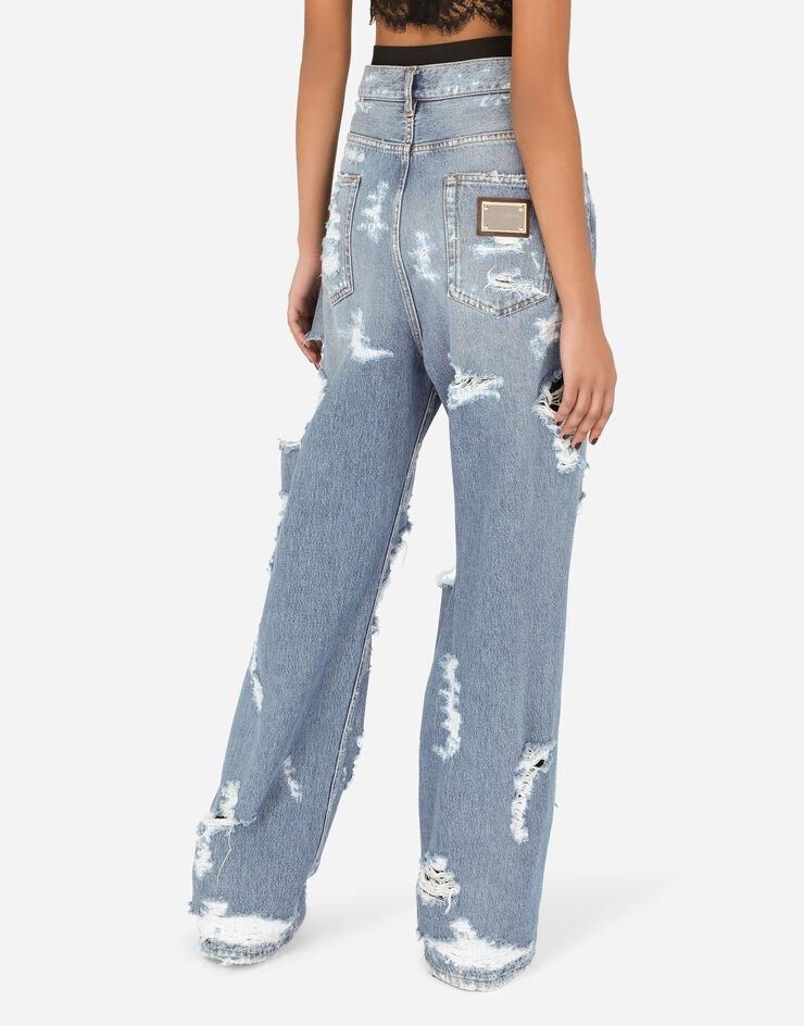 Jeans with ripped details - 5