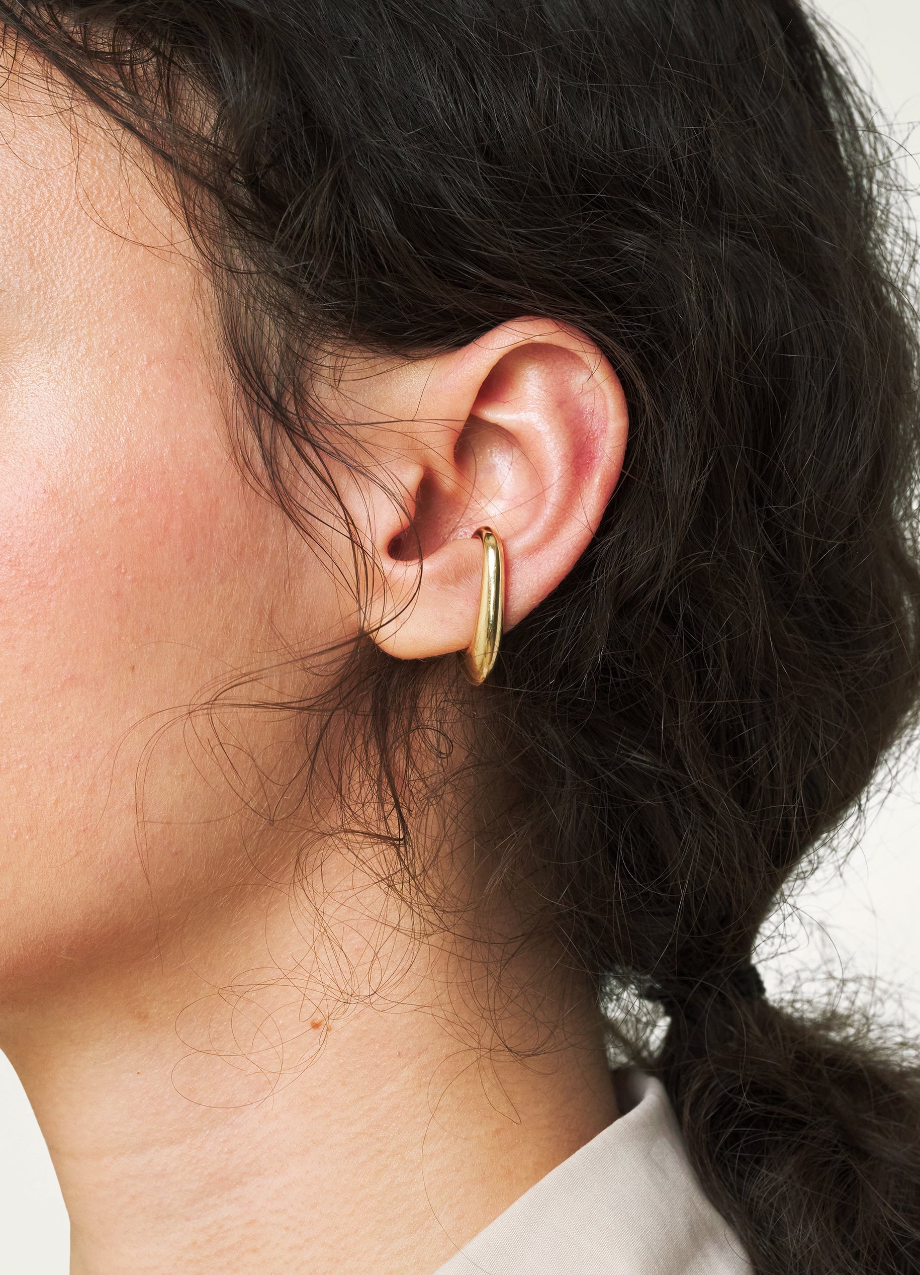 Lemaire LONG DROP EARCUFF | REVERSIBLE