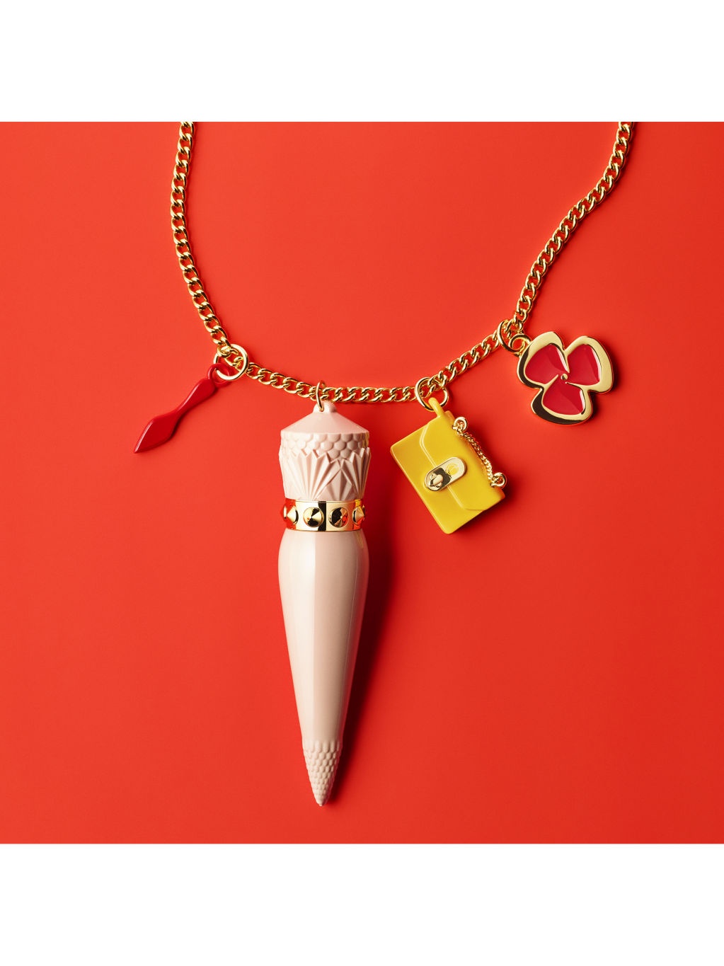 SOOOOO Glow gold-tone chain and charm - 3