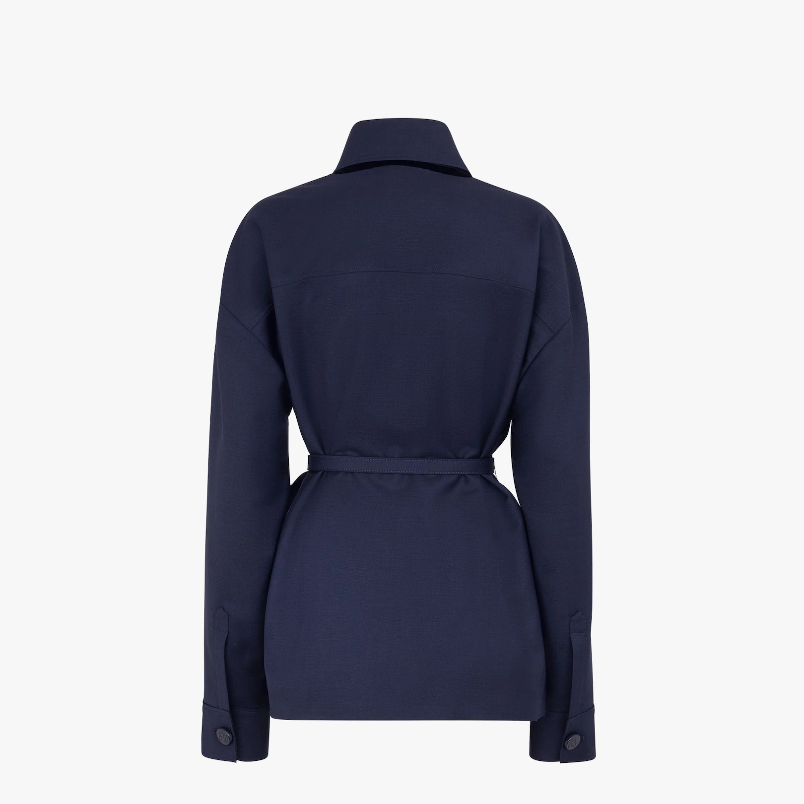 Blue mohair Go-To Jacket - 2
