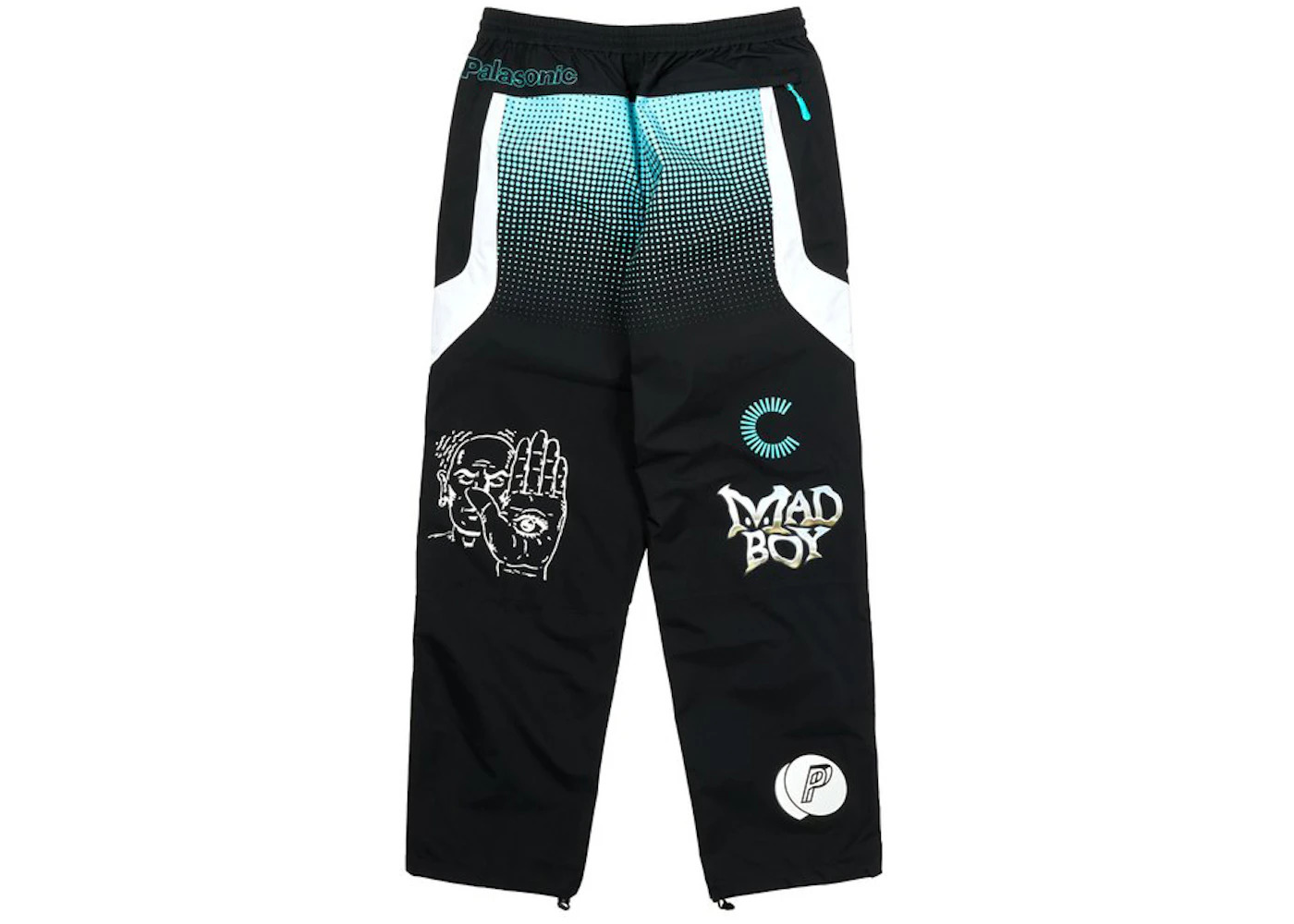 Palace x Cannondale Mad Boy Gore-Tex Paclite Pant Black/Mint - 2