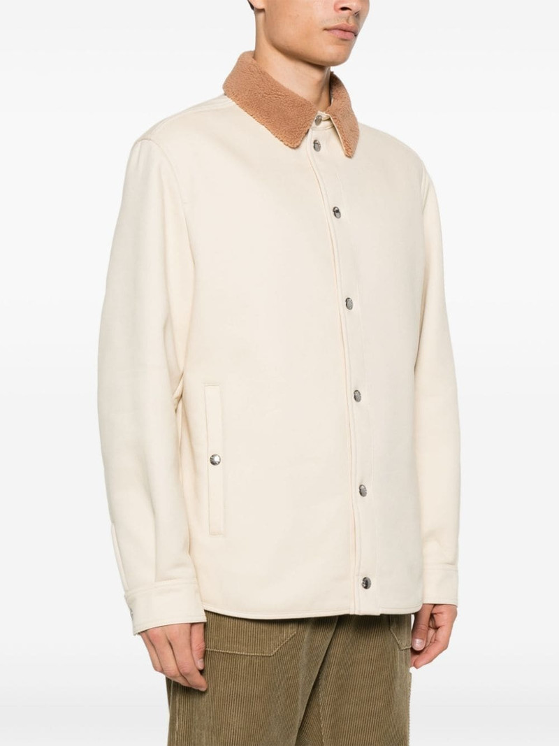 Moncler twill shirt jacket outlook
