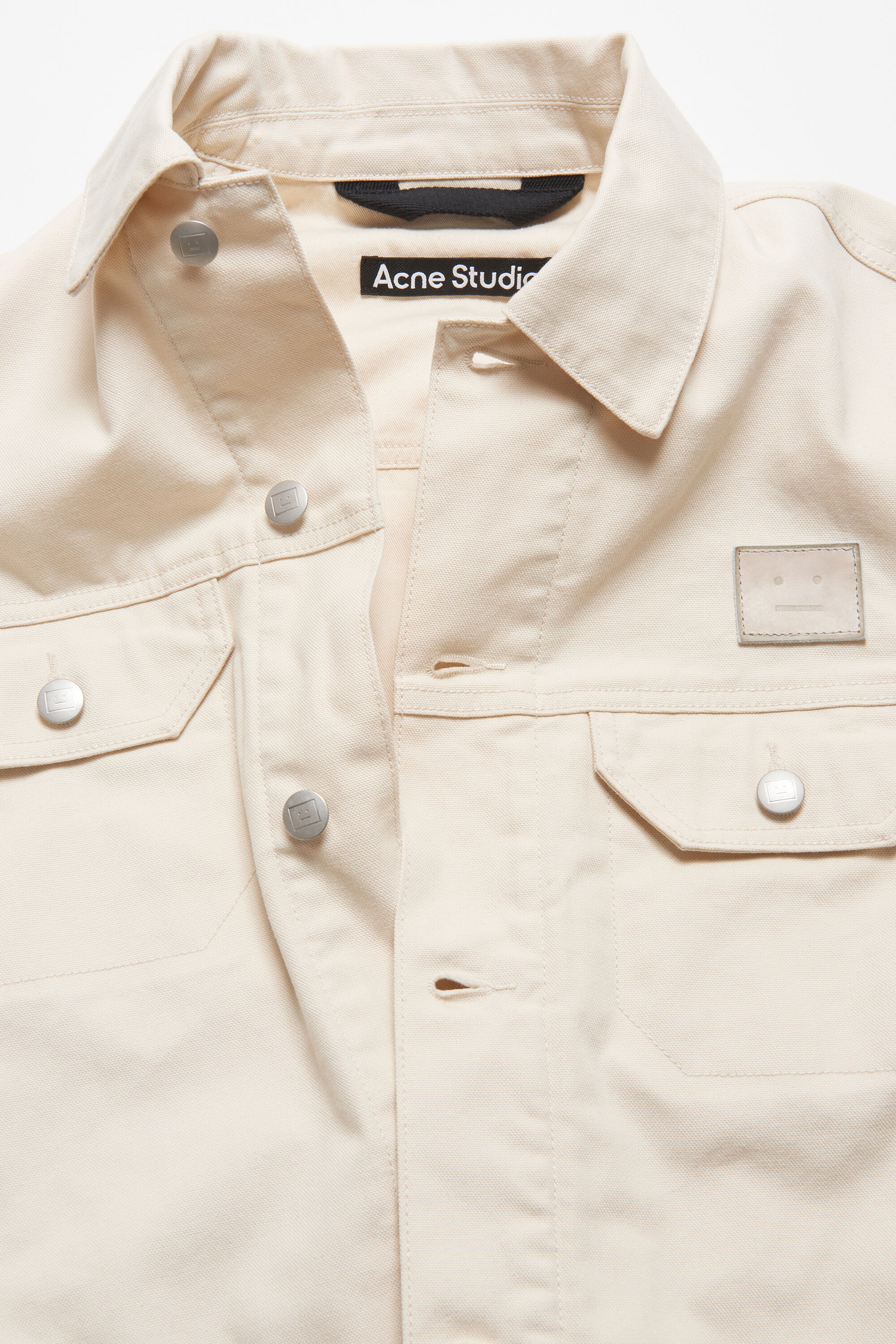 Canvas jacket - Oatmeal melange - 7