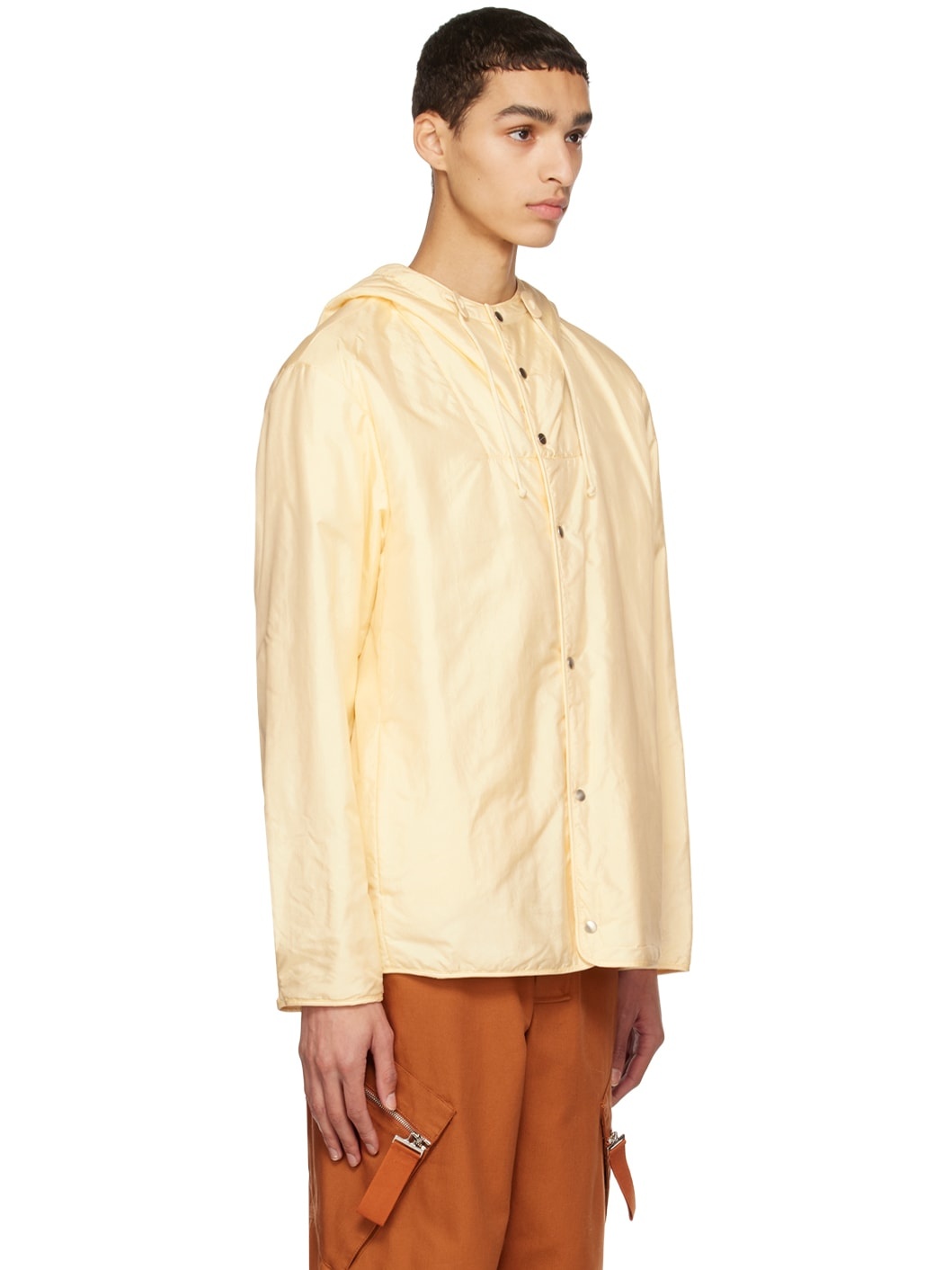 Yellow Drawstring Jacket - 2